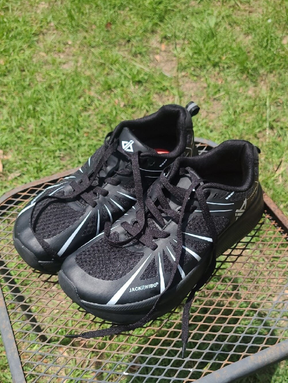 JACKSHIBO Wide Toe Box  for Men Cushioned Zero Drop Platform Sneakers Size 9.5 - Picture 8 of 13